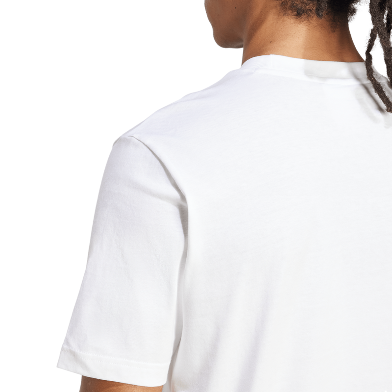 Adidas men's essentials small logo single jersey t-shirt image number null