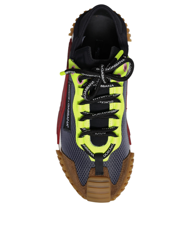 Multicolor nylon low top ns1 sneakers shoes-null