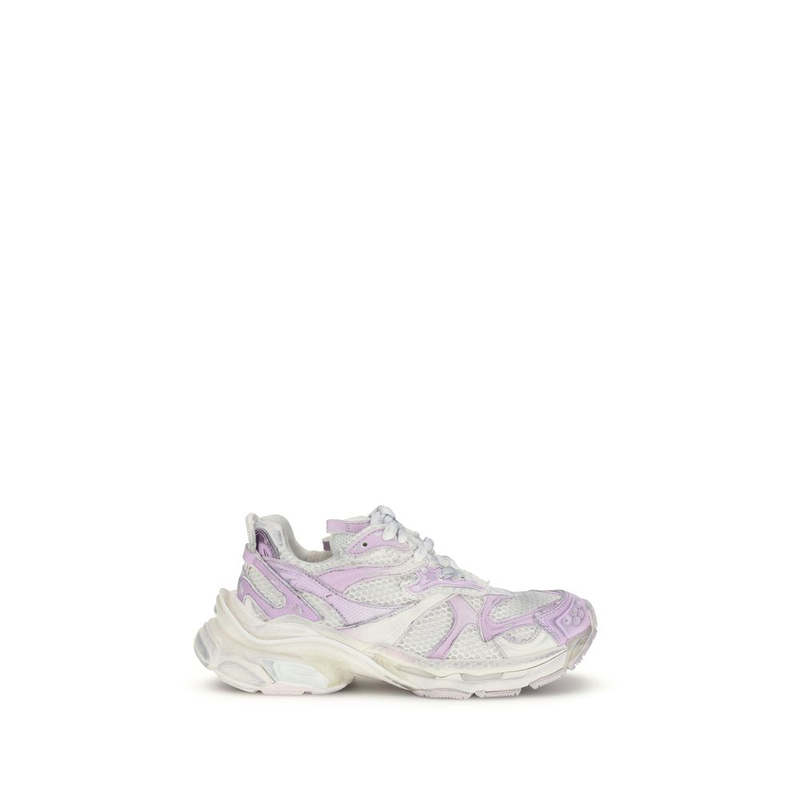 Multicolor polyurethane athletic sneakers-null