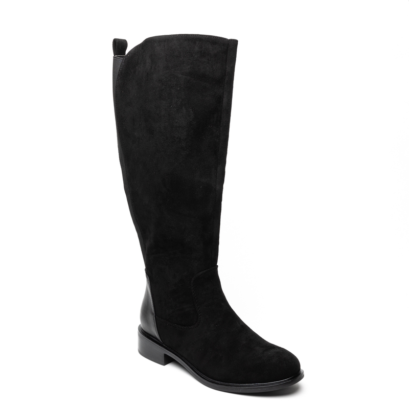 Miss belgini riding boots with subtle heel-null