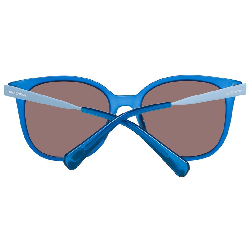 Blue plastic sunglasses-null