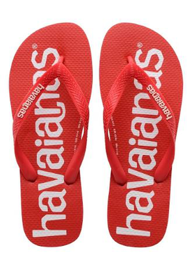 Havaianas top logomania, Verm Rubi, medium