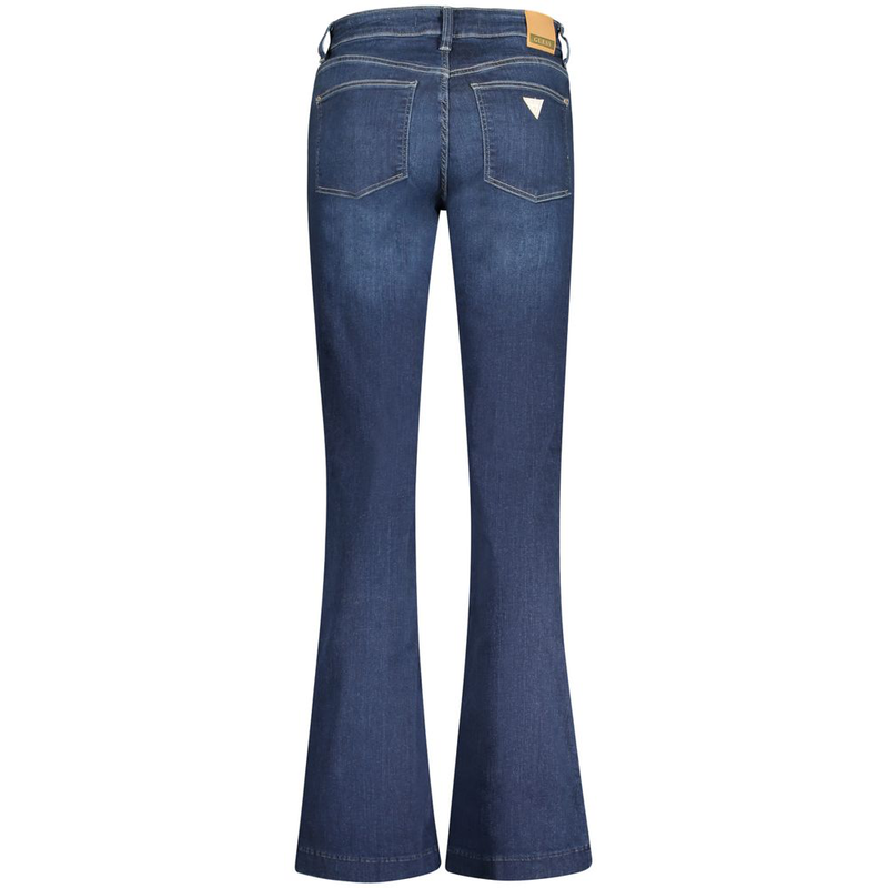 Blu recycled cotton women jeans-null