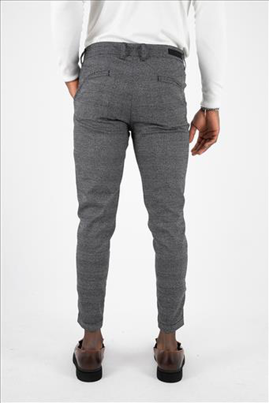 Product image: Stefan wool textured check trousers-null