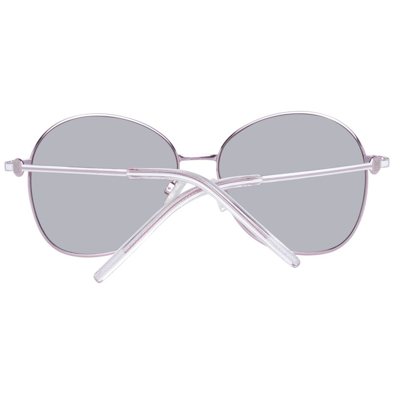 Rose gold metal & plastic sunglasses-null