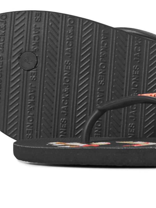 Jack&jones jfwlogo palm print flip flop image number null