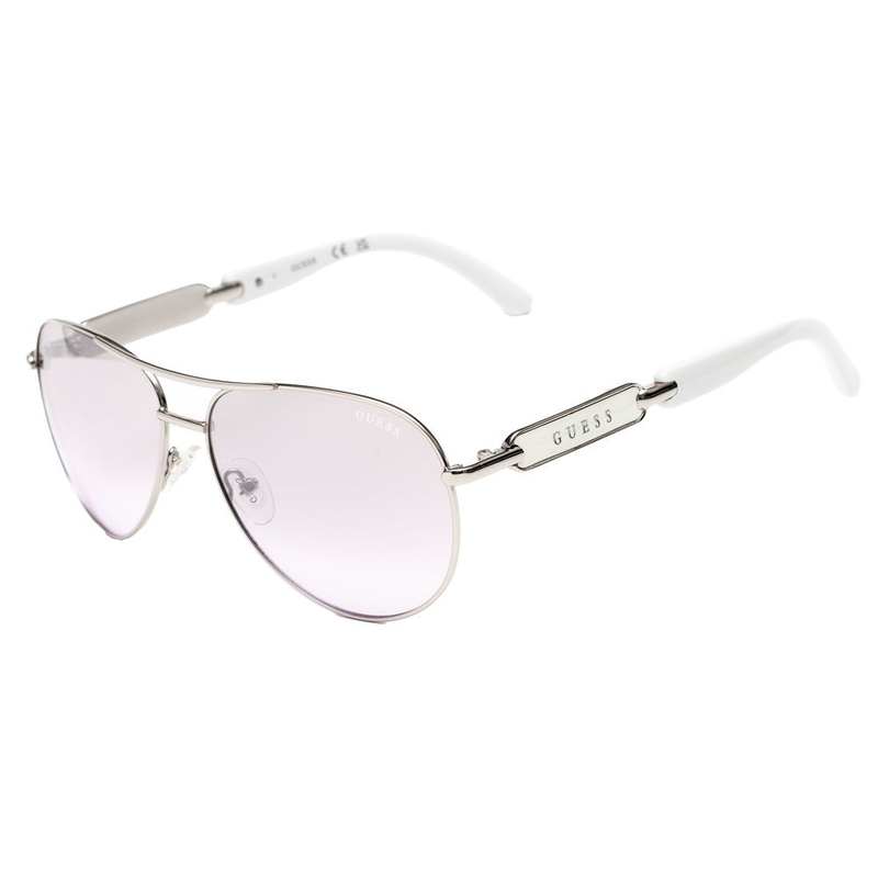 Gray metal sunglasses-null