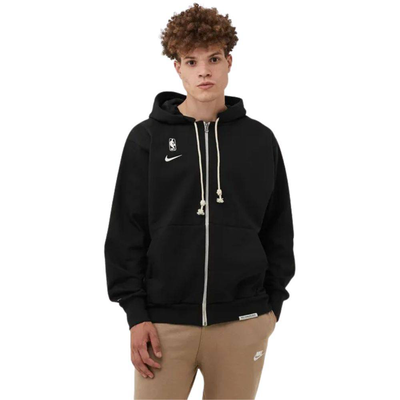 Nba team 31 standard issue full-zip hoodie, Black / Ivory, medium
