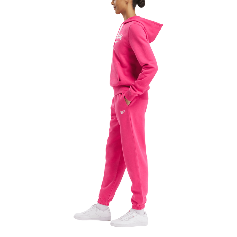 Reebok women's identity small logo fleece jogger image number null