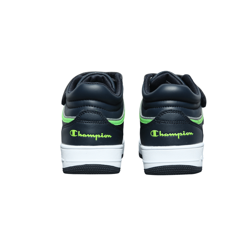 Champion boy mid cut shoe rebound mid b ps (s32404)-navy-null