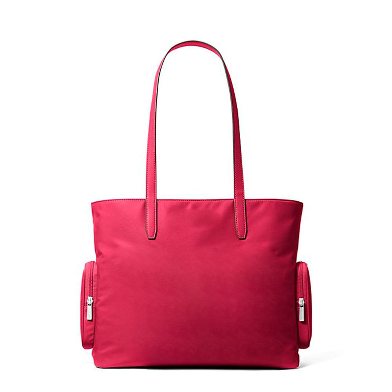Multicolor nylon tote bag-null