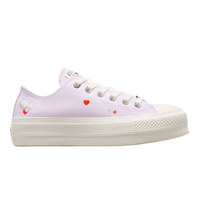Converse all star lift platform y2k hearts, Pink, medium