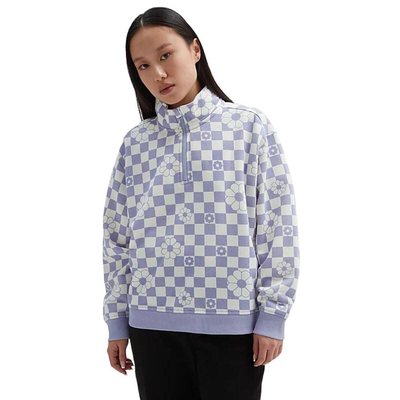 Vans fairlands mock neck sweatshirt, Lavender, medium