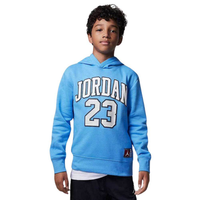 Nike jordan little kids hbr fleece hoodie, University Blue, medium