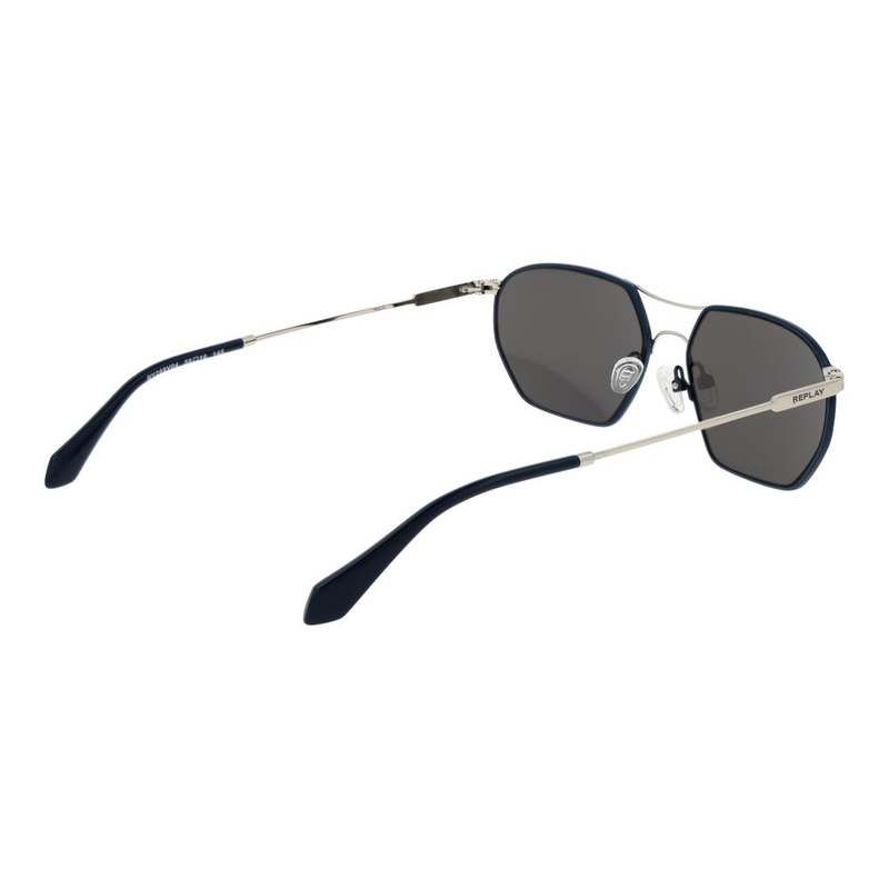 Silver metal sunglasses-null