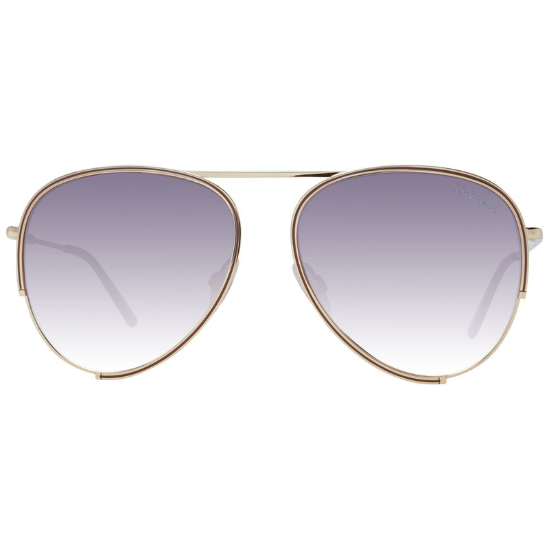 Gold metal sunglasses-null