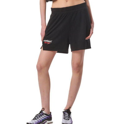 Women's lifestyle shorts, Black, medium