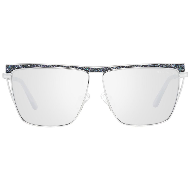 Silver metal sunglasses-null