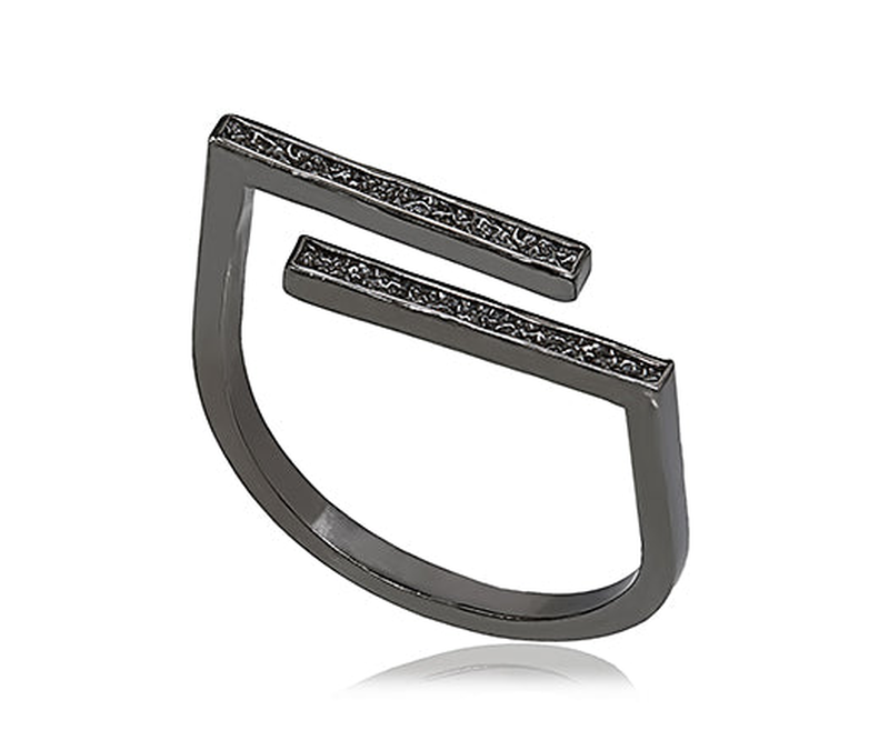Product image: Cupid double bar ring-null