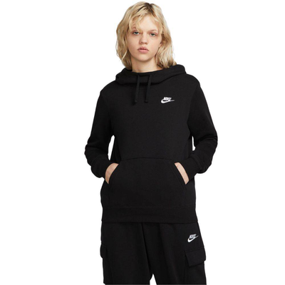 Nike sportswear womens club funnel-neck hoodie