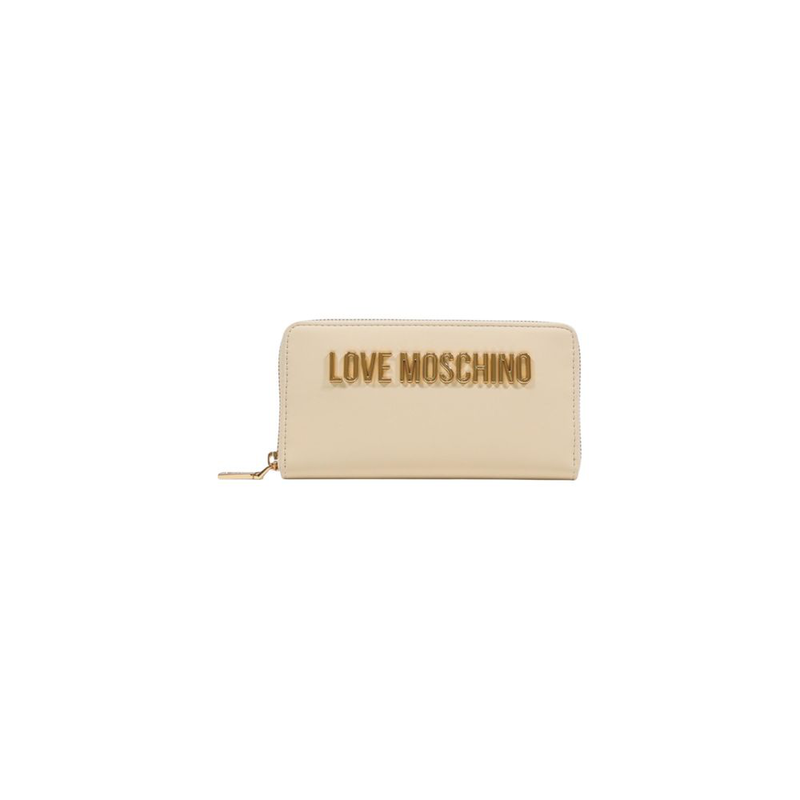 Beige polyethylene wallet-null