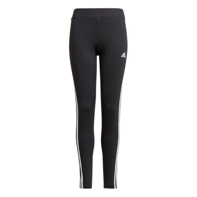 G 3-stripes tights, Black / White, medium