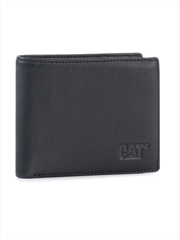 Product image: Cat leather bifold wallet 80602-80 black-null