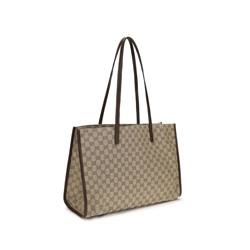 Beige polyester shoulder bag-null