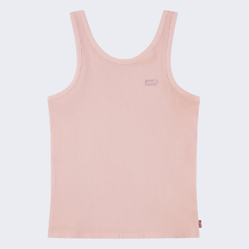 Girls meet and greet ribbed tank-null