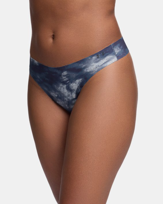 Ua pure stretch printed women's 3-pack no show thong