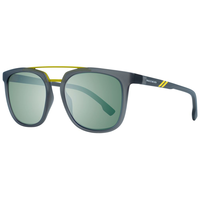 Gray metal sunglasses-null