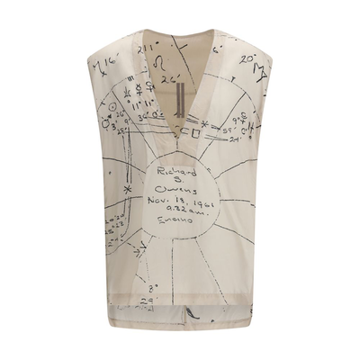Beige viscose shirt, Beige, medium