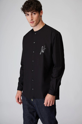 Stefan brand signed cool shirt, Black, medium