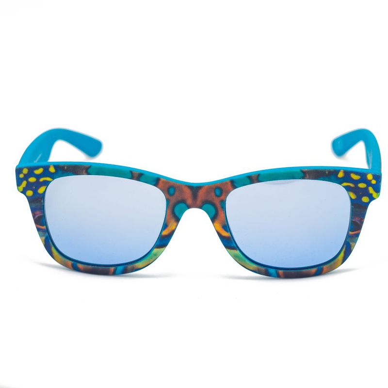 Blue acetate sunglasses-null