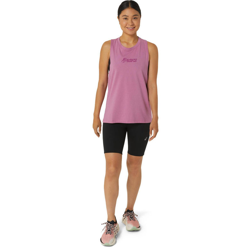Asics women asics logo tank (2032c942-500)-null