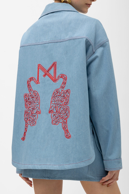 Mallory akilah jacket, Denim, medium