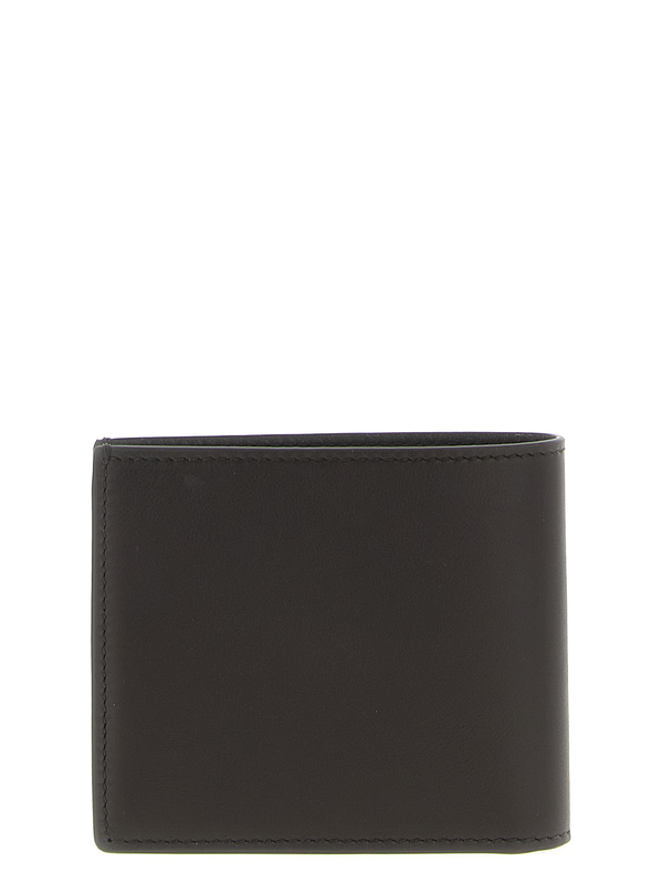 Brown calfskin wallet-null
