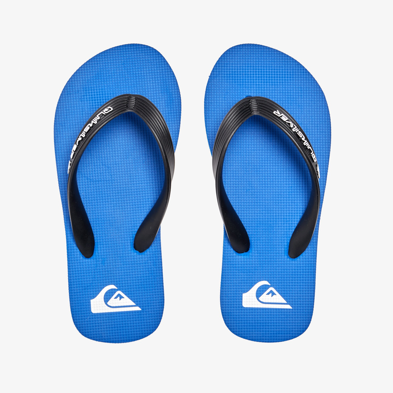 Quiksilver kids boys molokai core youth flip flops blue aqbl100586-byj1-null