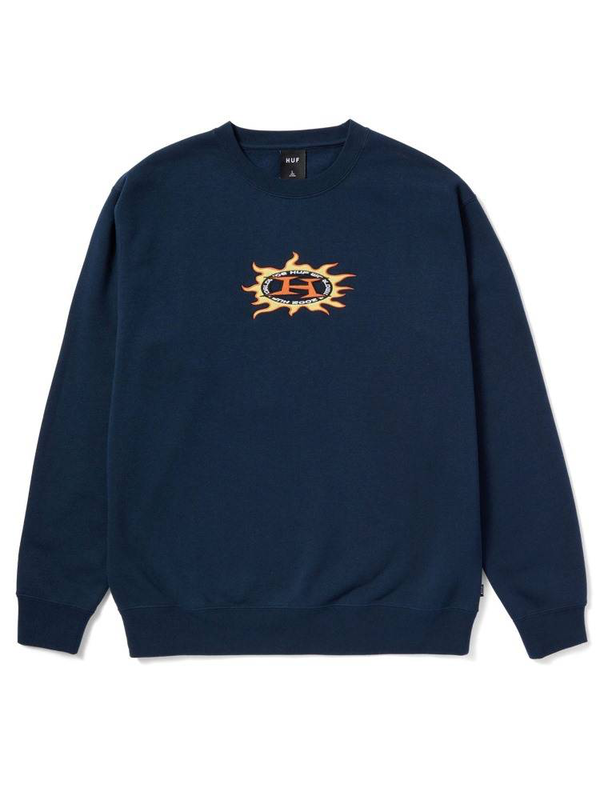Huf fire crewneck-null
