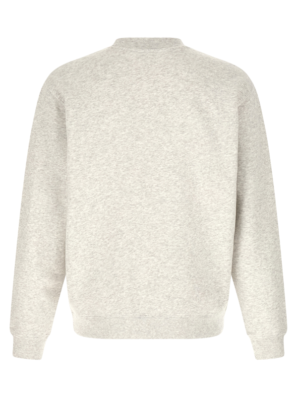 Gray cotton sweatshirt-null