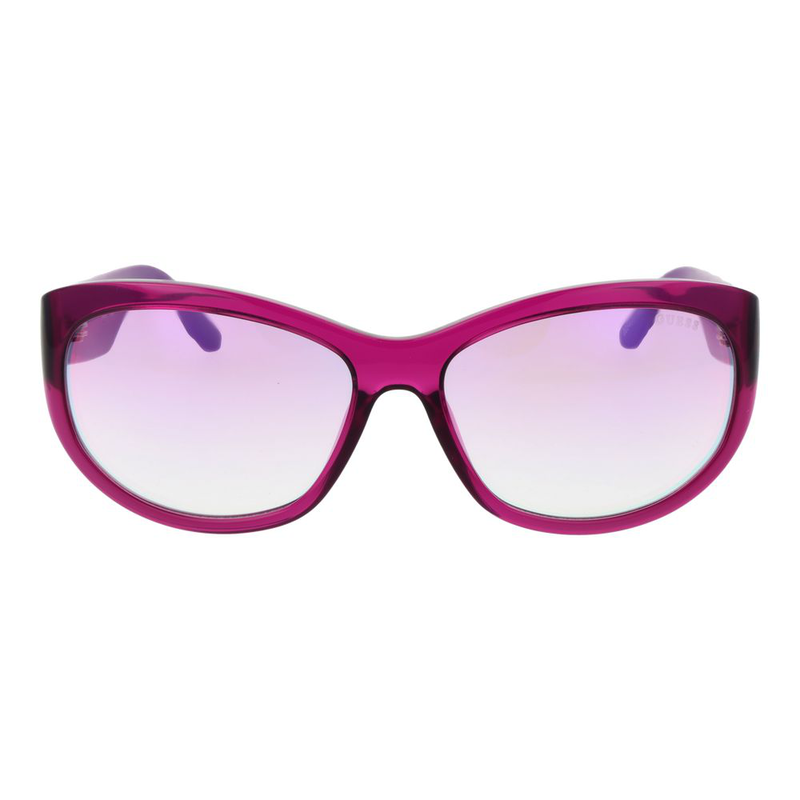 Purple plastic sunglasses-null