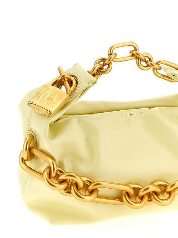 Bicolor calfskin handbag-null