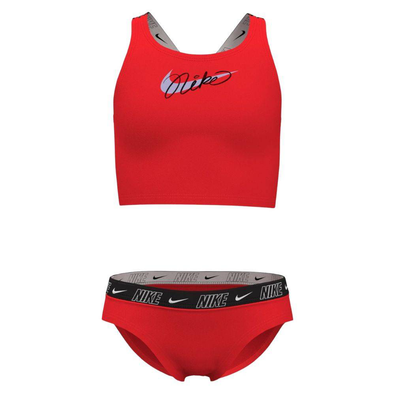 Young girl crossback midkini set-null