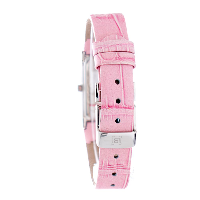 Multicolor leather dress watch-null