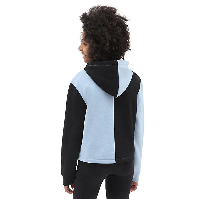 Vans girls block it cropped hoodie-null