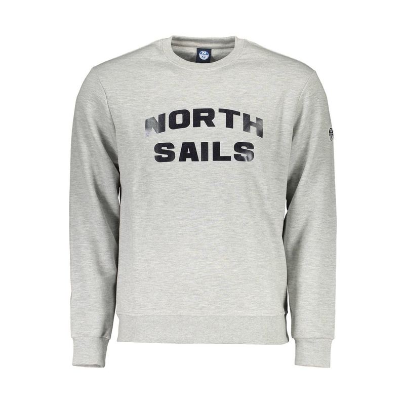 Gray cotton men sweatshirt-null