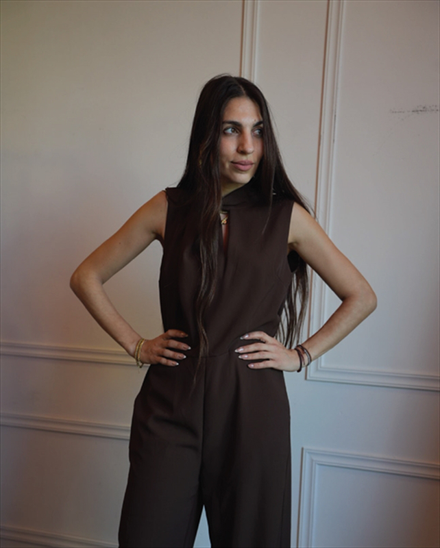 Jumpsuit sleevless 26093n-null