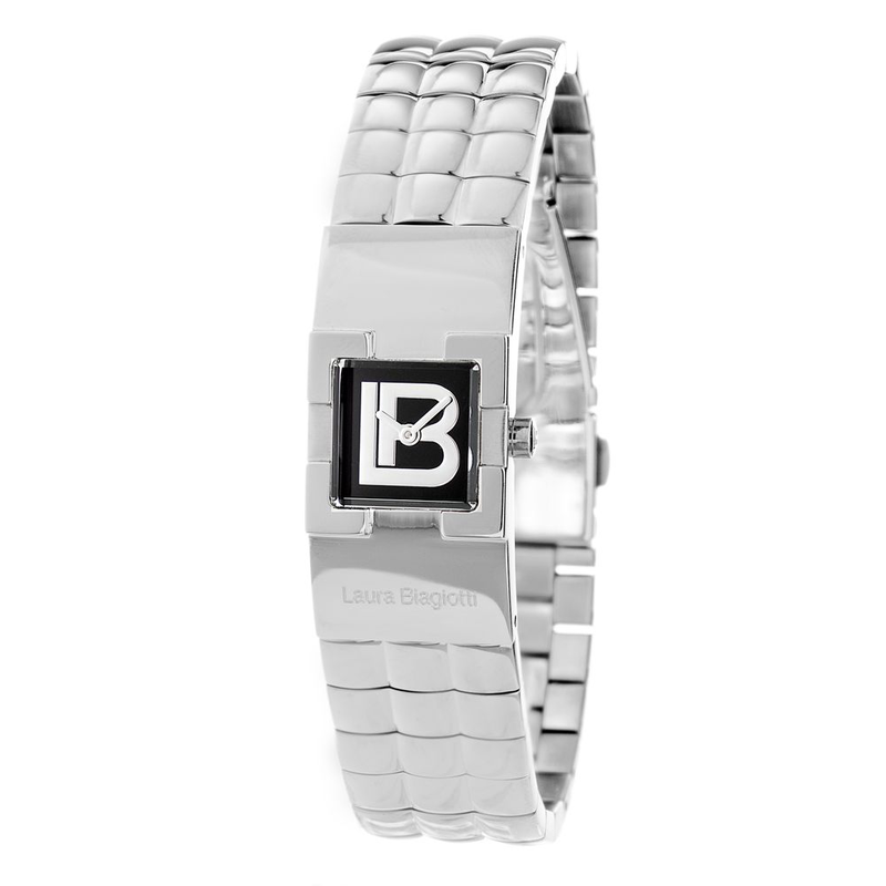 Silver stainless steel dress watch-null