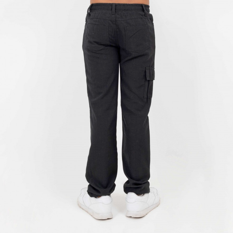 School pants full elastic on the waist #17256 image number null