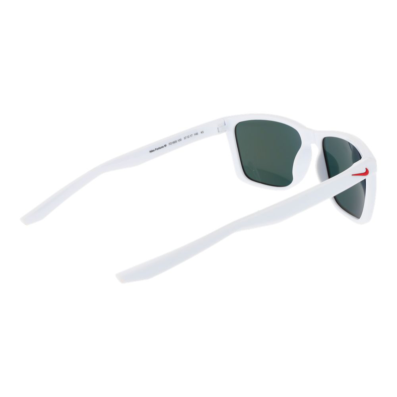White stainless steel sunglasses-null